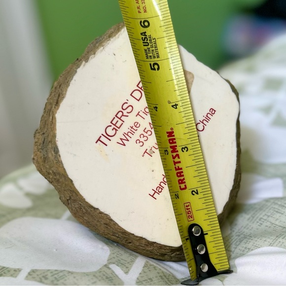 Vintage 3D White Tigers "True Love" Animal Lovers Collectible Home Decor Art - Picture 12 of 12